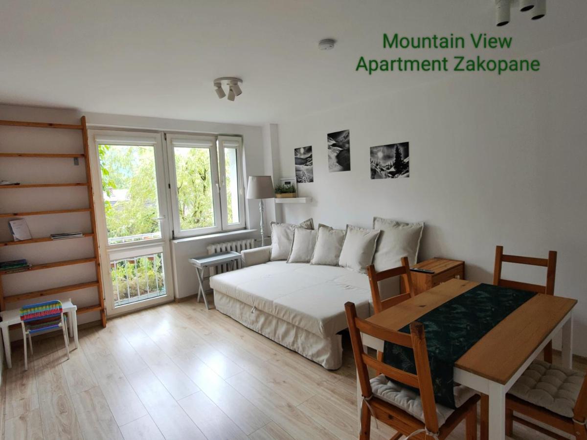 Mountain View Apartment Закопане Экстерьер фото